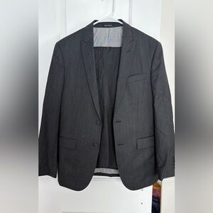 Egara 100% wool gray suit